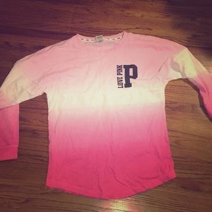 Pink small t-shirt.